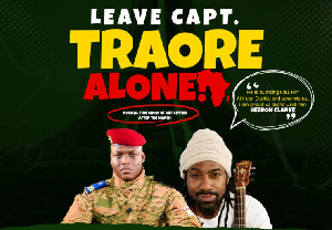 Jamaican reggae singer Hezron Clarke shows solidarity with Captain Ibrahim Traoré